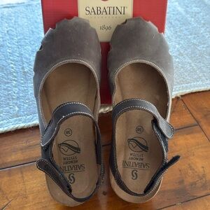 SABATINI 1896 Leather Sandals - size 38 (7)